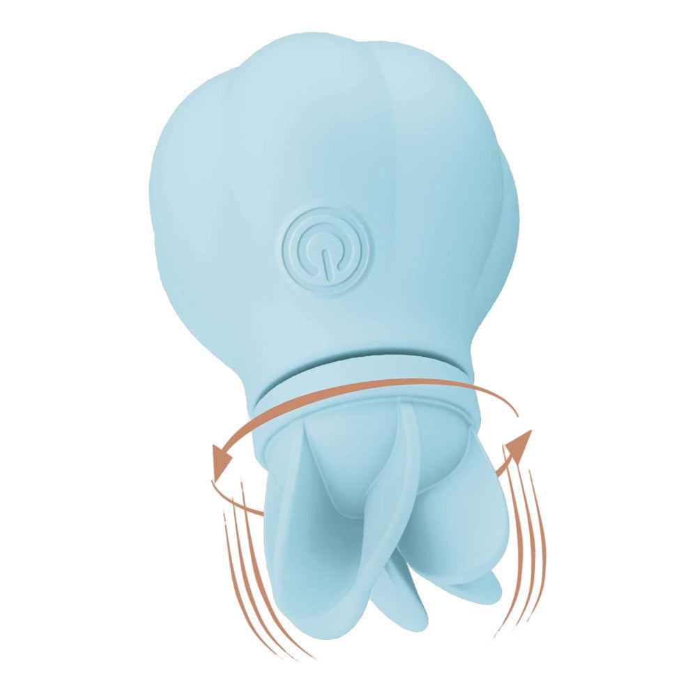 Stimulateur clitoridien Caress - Bleu