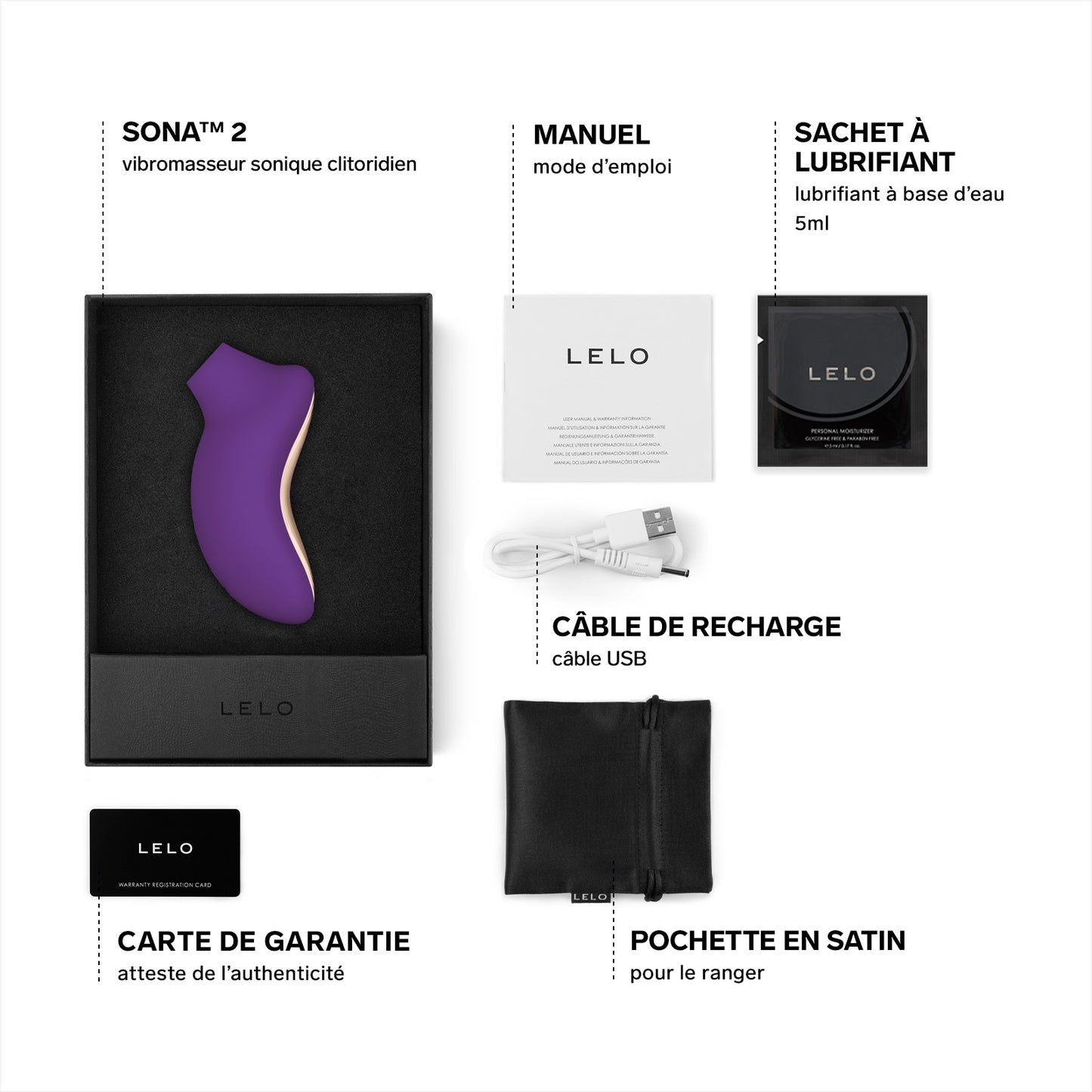 Sona 2 de Lelo - Violet