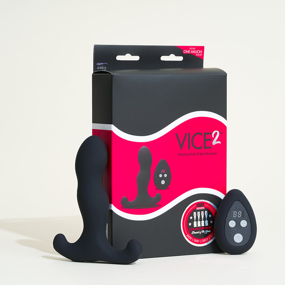 Stimulateur prostatique vibrant télécommandé Vice 2