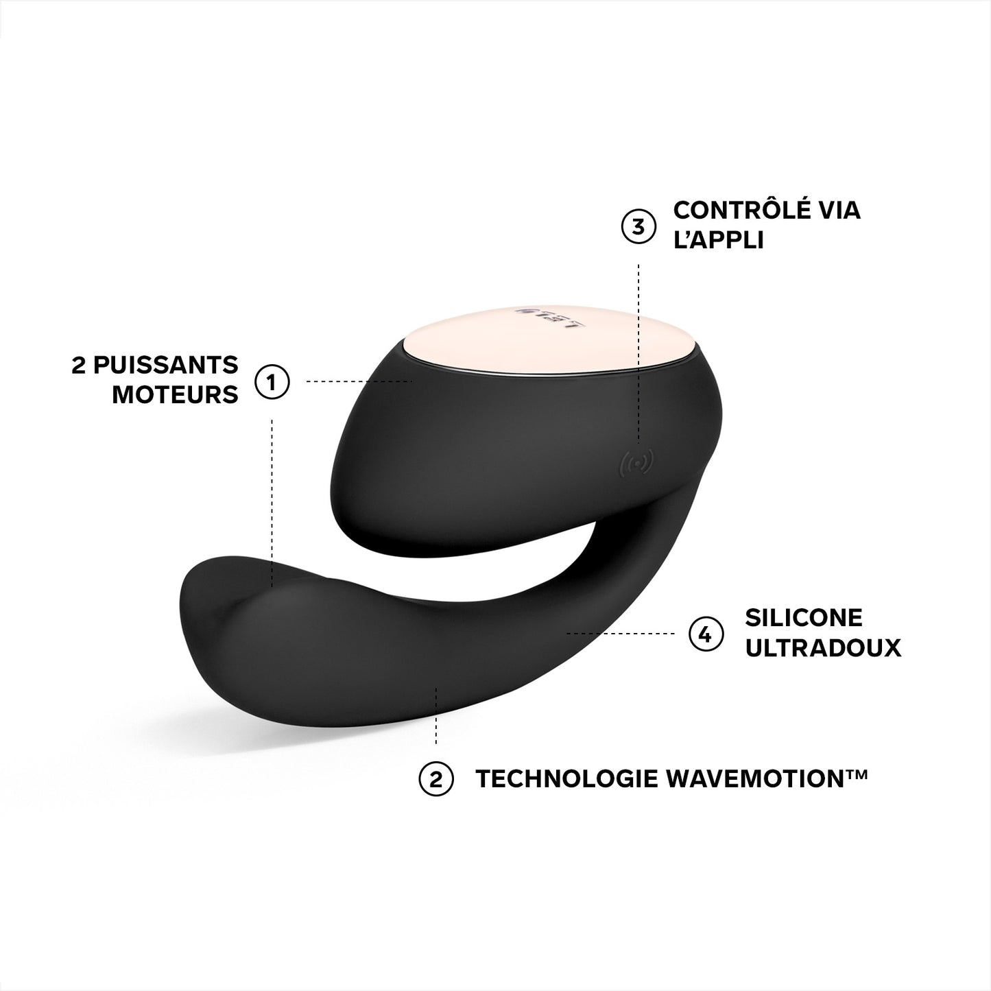 IDA Wave de Lelo - Noir