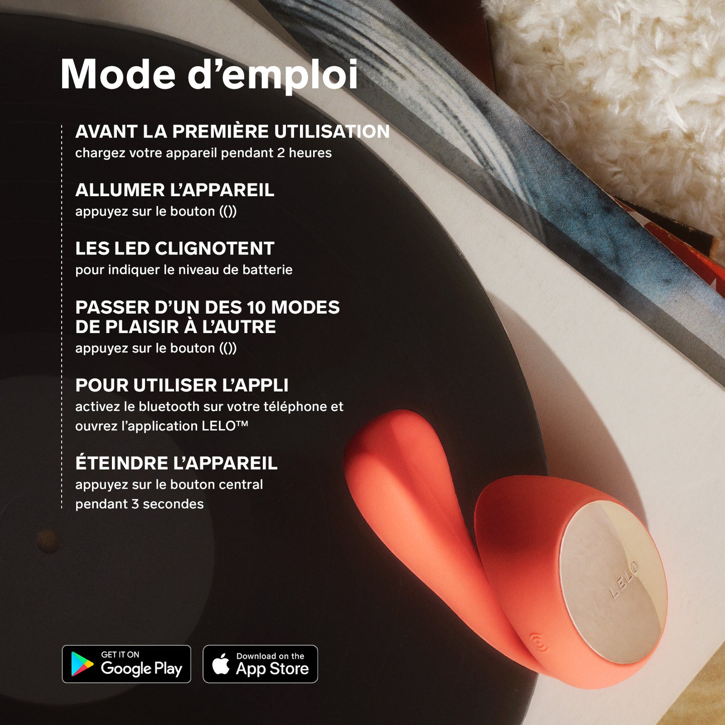 IDA Wave de Lelo - Noir