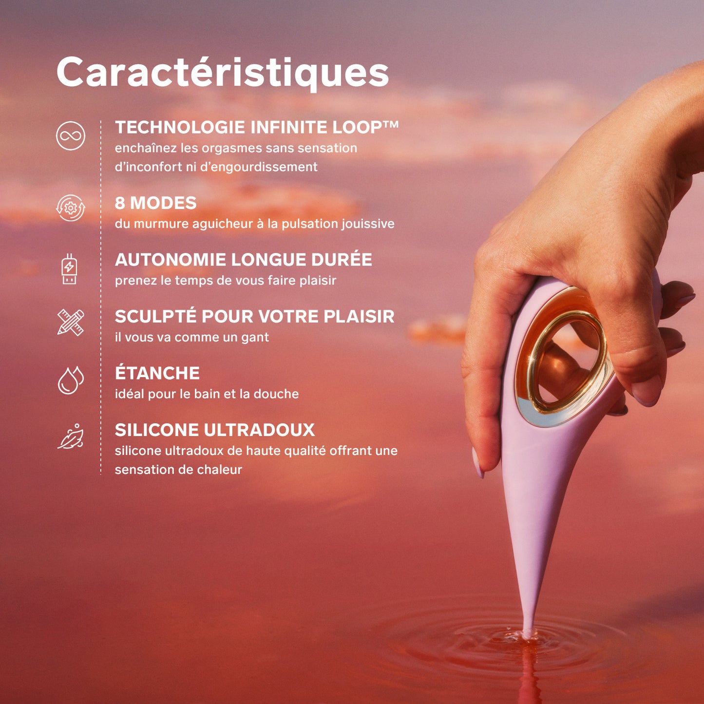 Stimulateur clitoridien ciblé Dot de Lelo - Vert