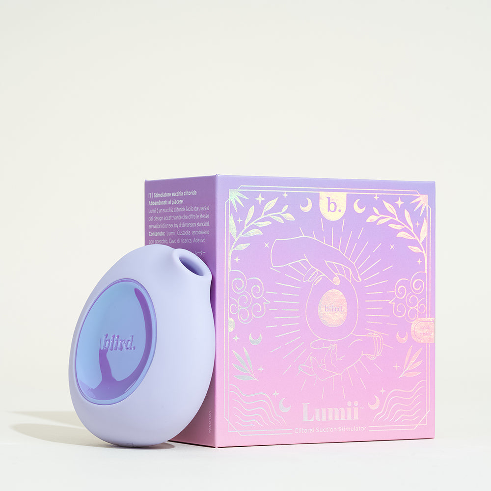 Petit stimulateur clitoridien Lumii de Biird - Lilas