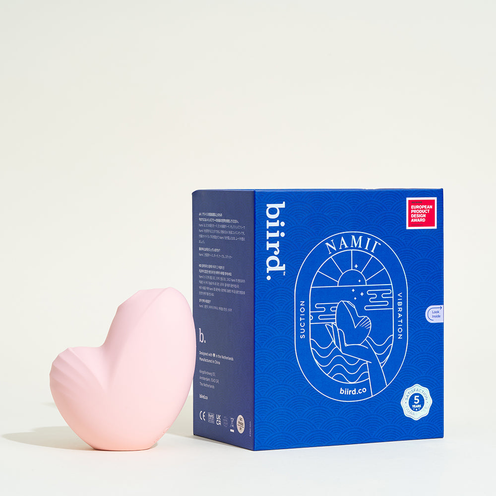 Stimulateur clitoridien Namii de Biird - Rose