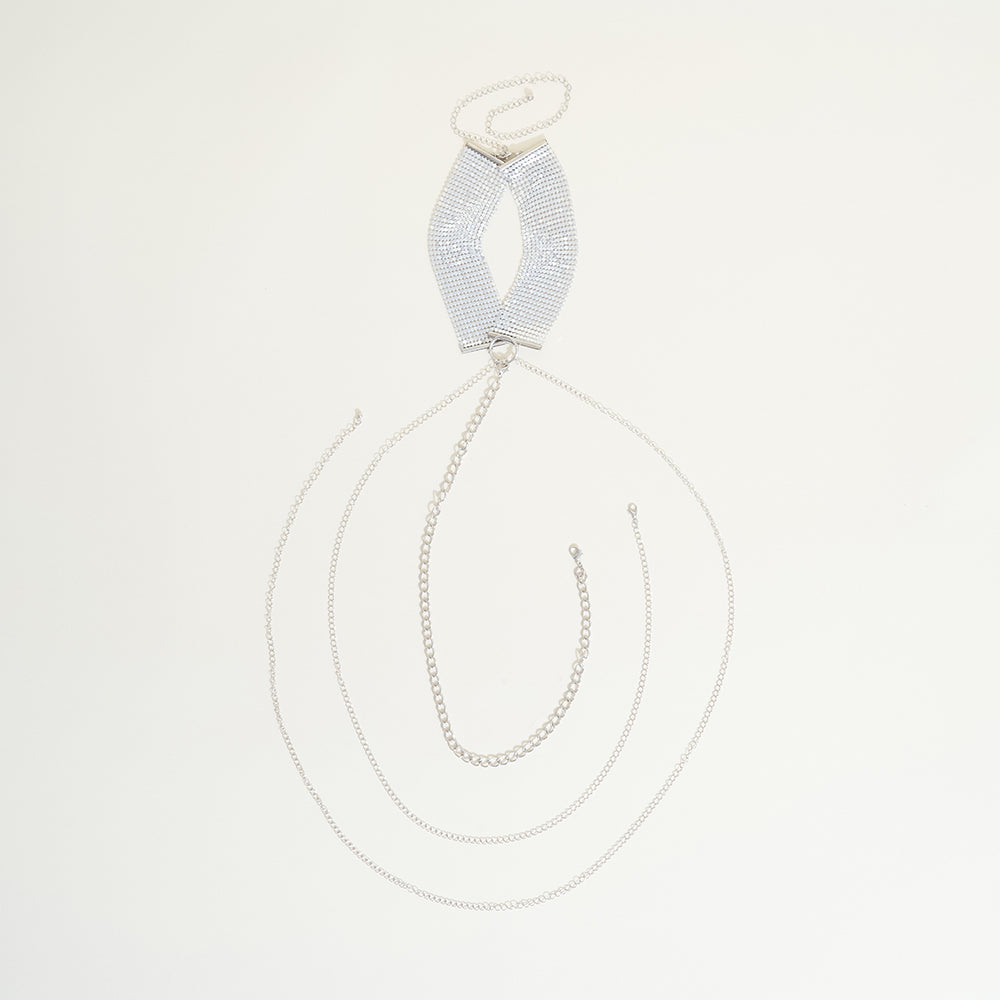 Collier Désir Metallique de Bijoux Indiscrets - Argent