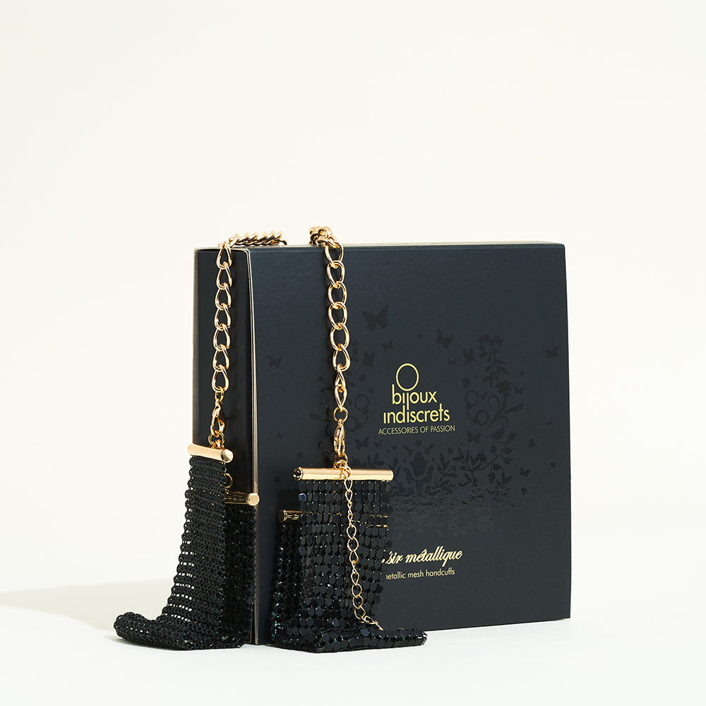 Menottes Désir Métallique Bijoux Indiscrets - Noir