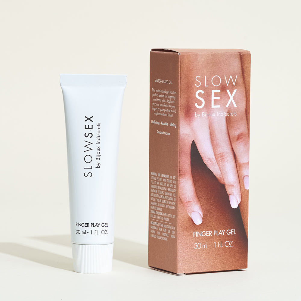 Gel Finger Play Slow Sex