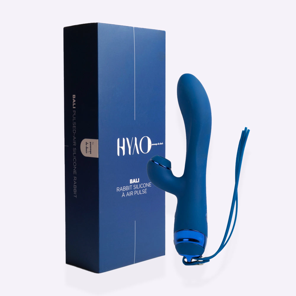 Rabbit à air pulsé Bali de Hyyo - Bleu pétrole