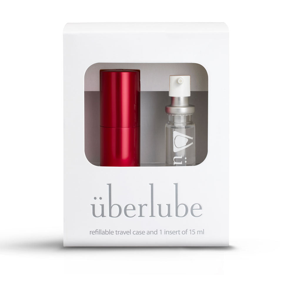 Lubrifiant Überlube 15 ml avec étui - Rouge