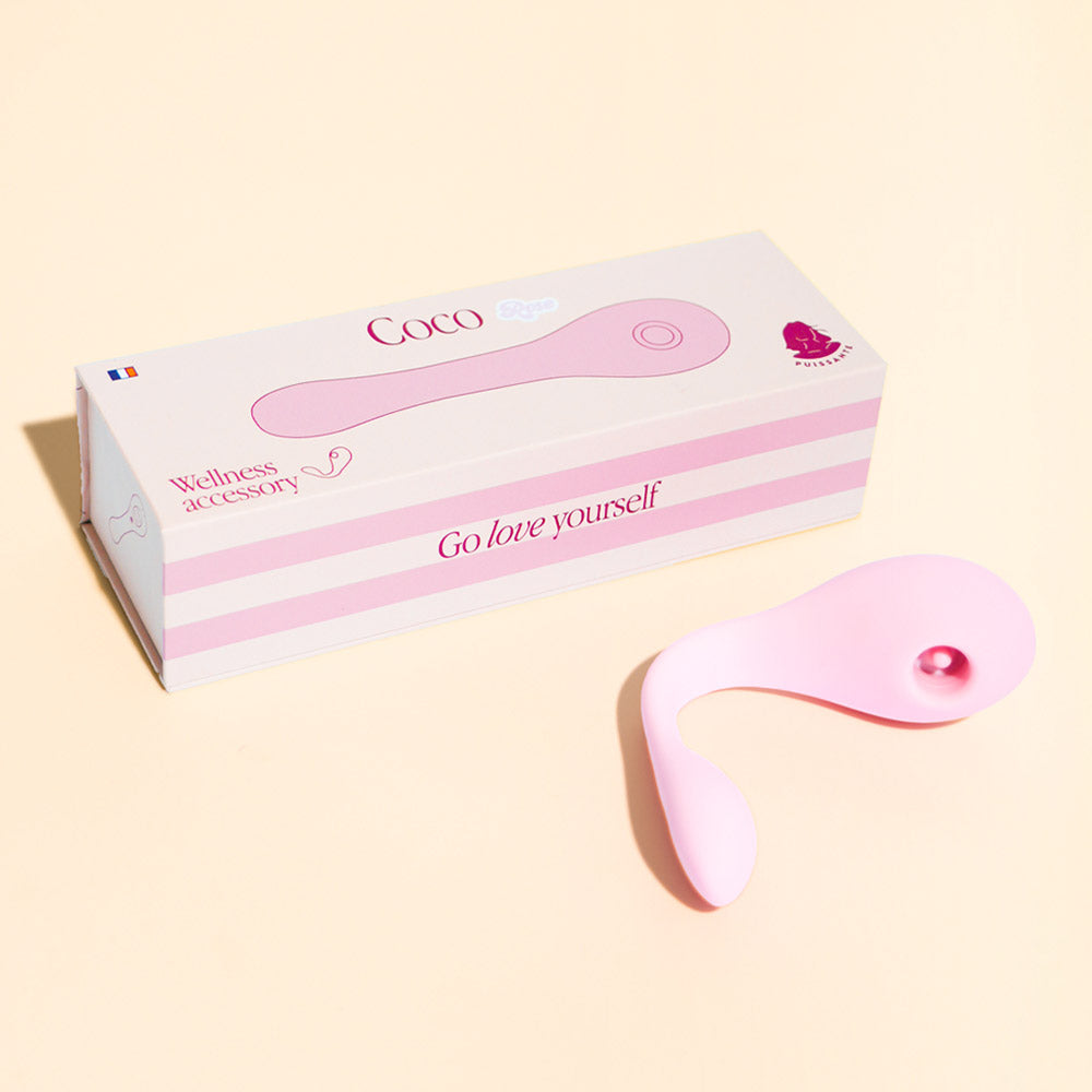 Double stimulateur Coco 2 de Puissante - Rose