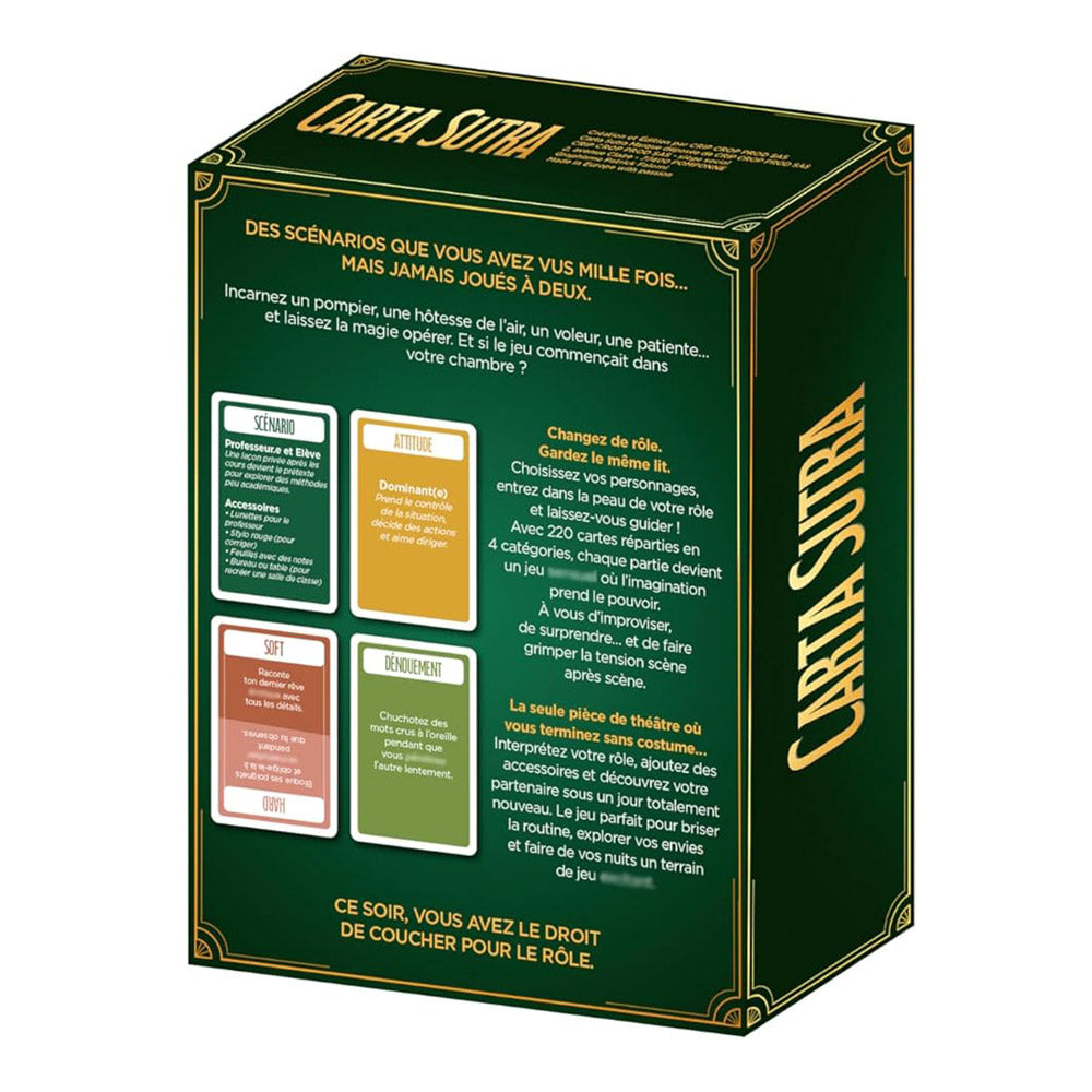 Jeu Cartasutra Jeux de Rôle
