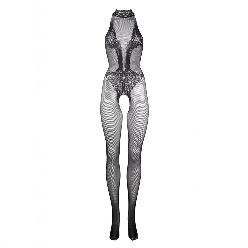 Combinaison ouverte Fishnet and Lace Le Désir