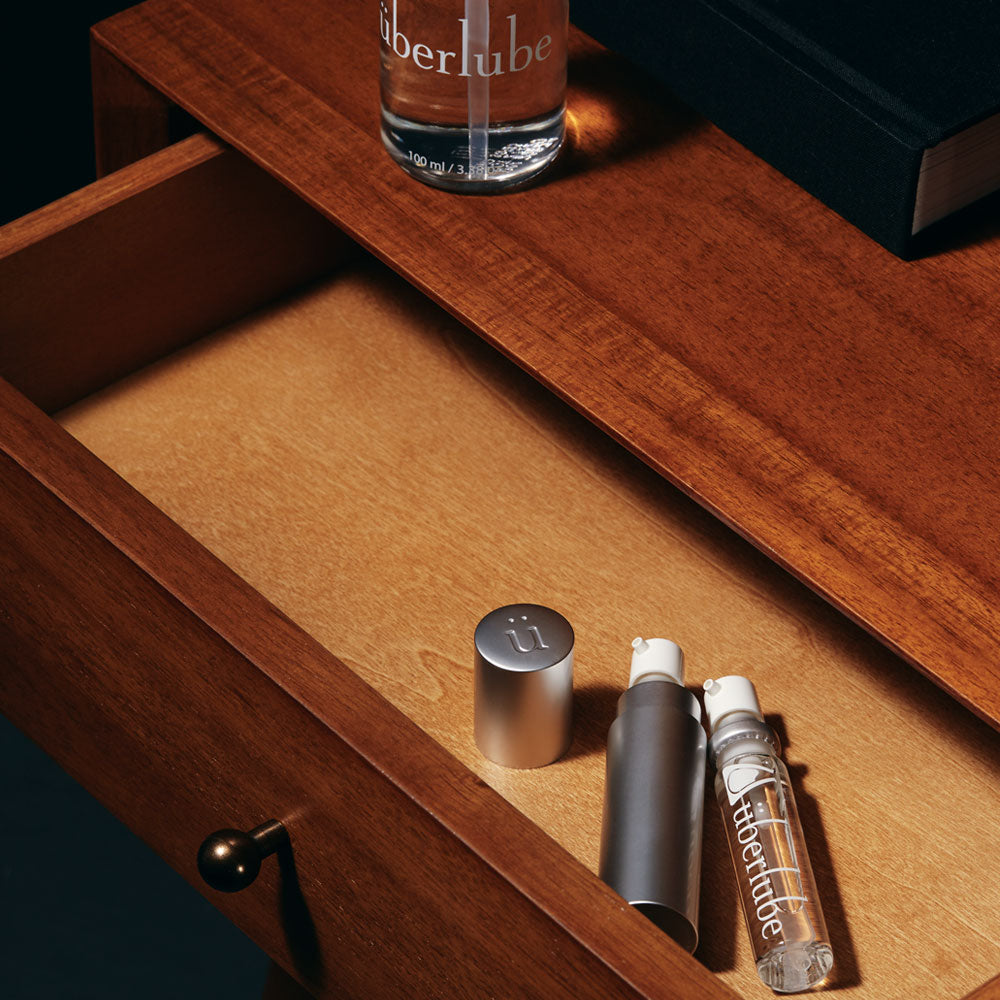Lubrifiant Überlube 15 ml avec étui - Argent
