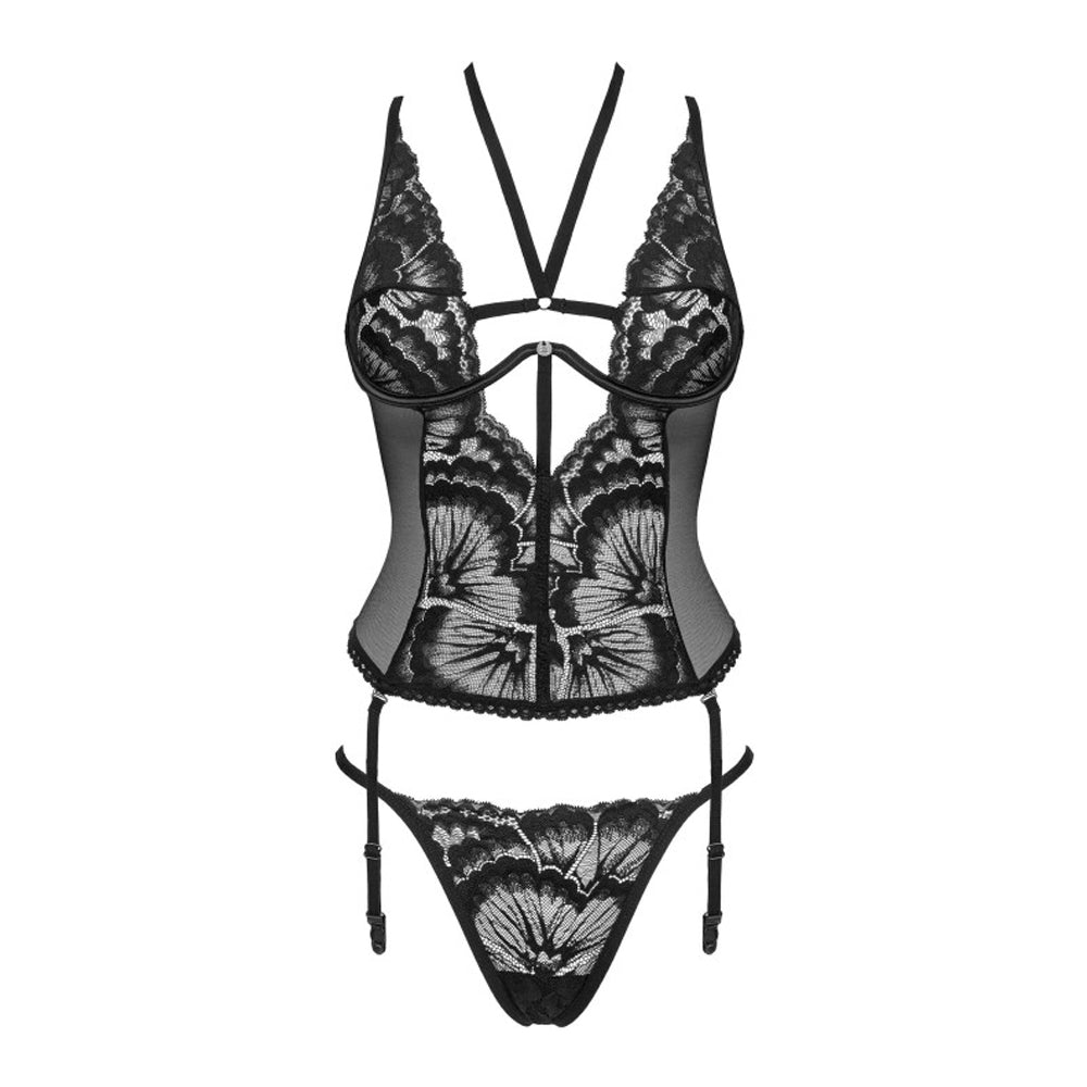 Guêpière et string Alessya Obsessive