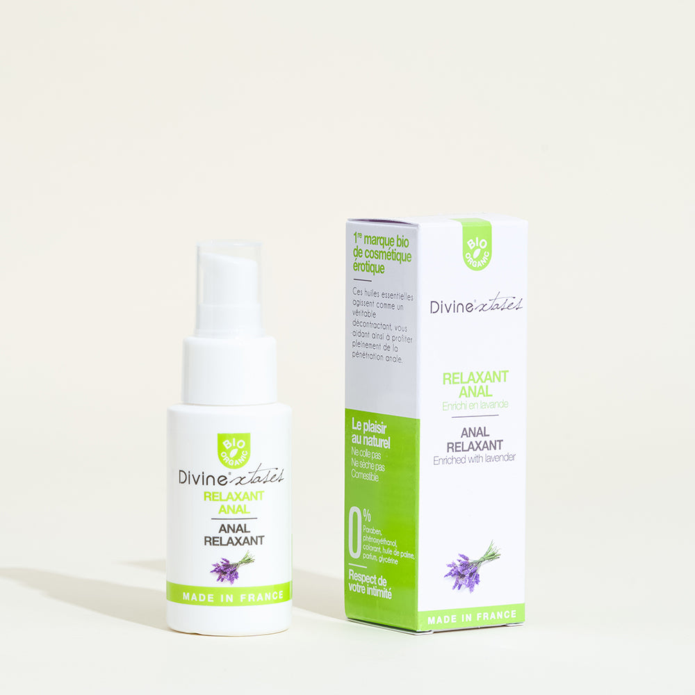 Gel relaxant anal lavande