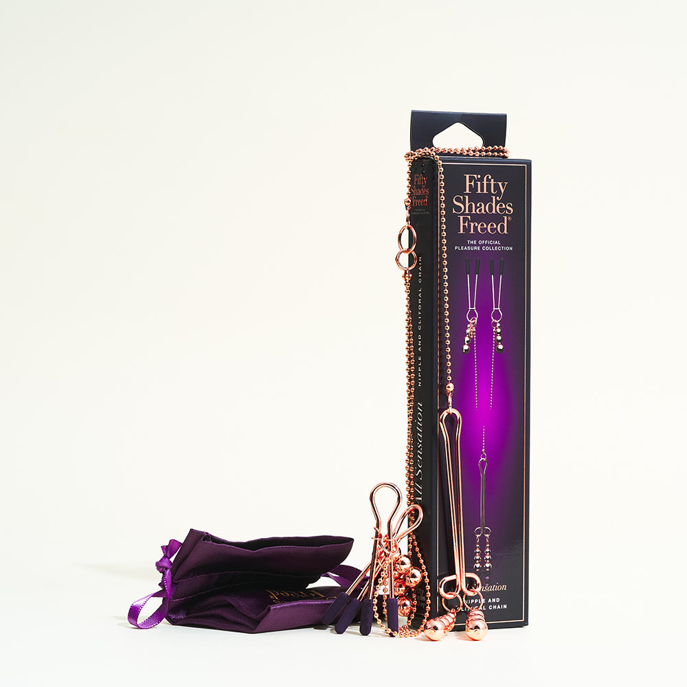 Collier Pinces à seins & clitoris