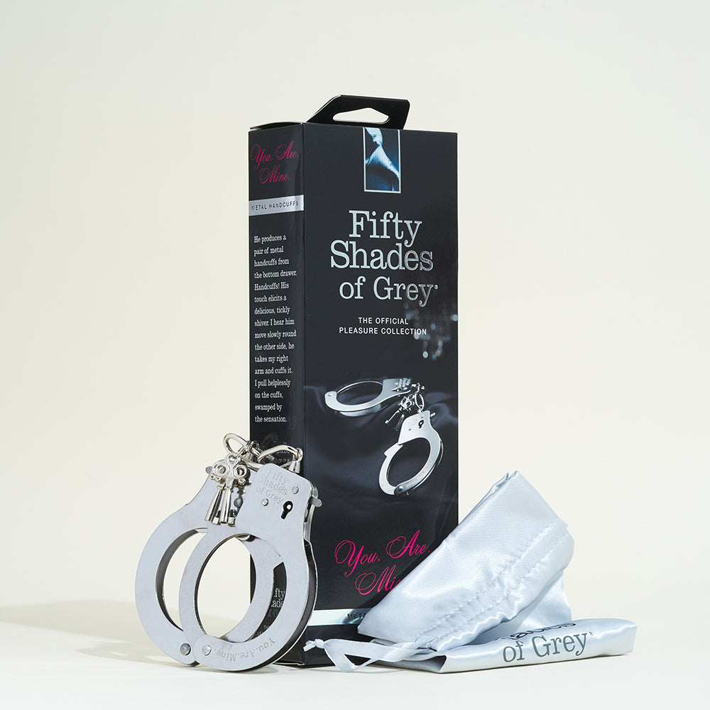 Menottes en métal 50 Nuances de Grey