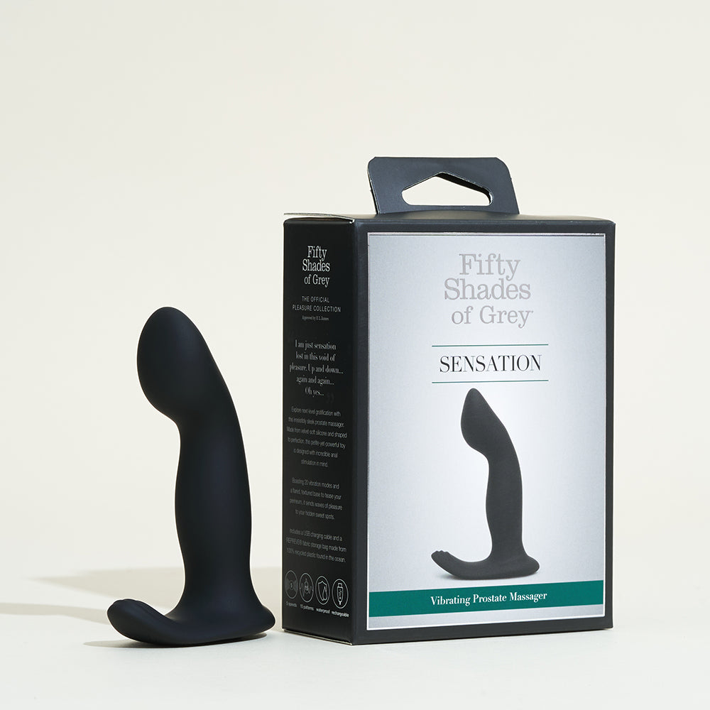 Stimulateur prostatique vibrant 50 nuances de Grey