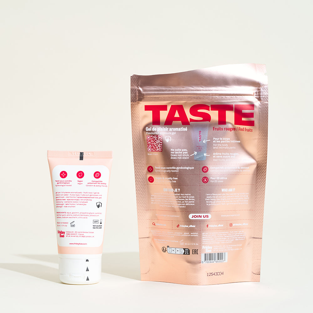 Lube de plaisir Friday Bae - Fruits rouges
