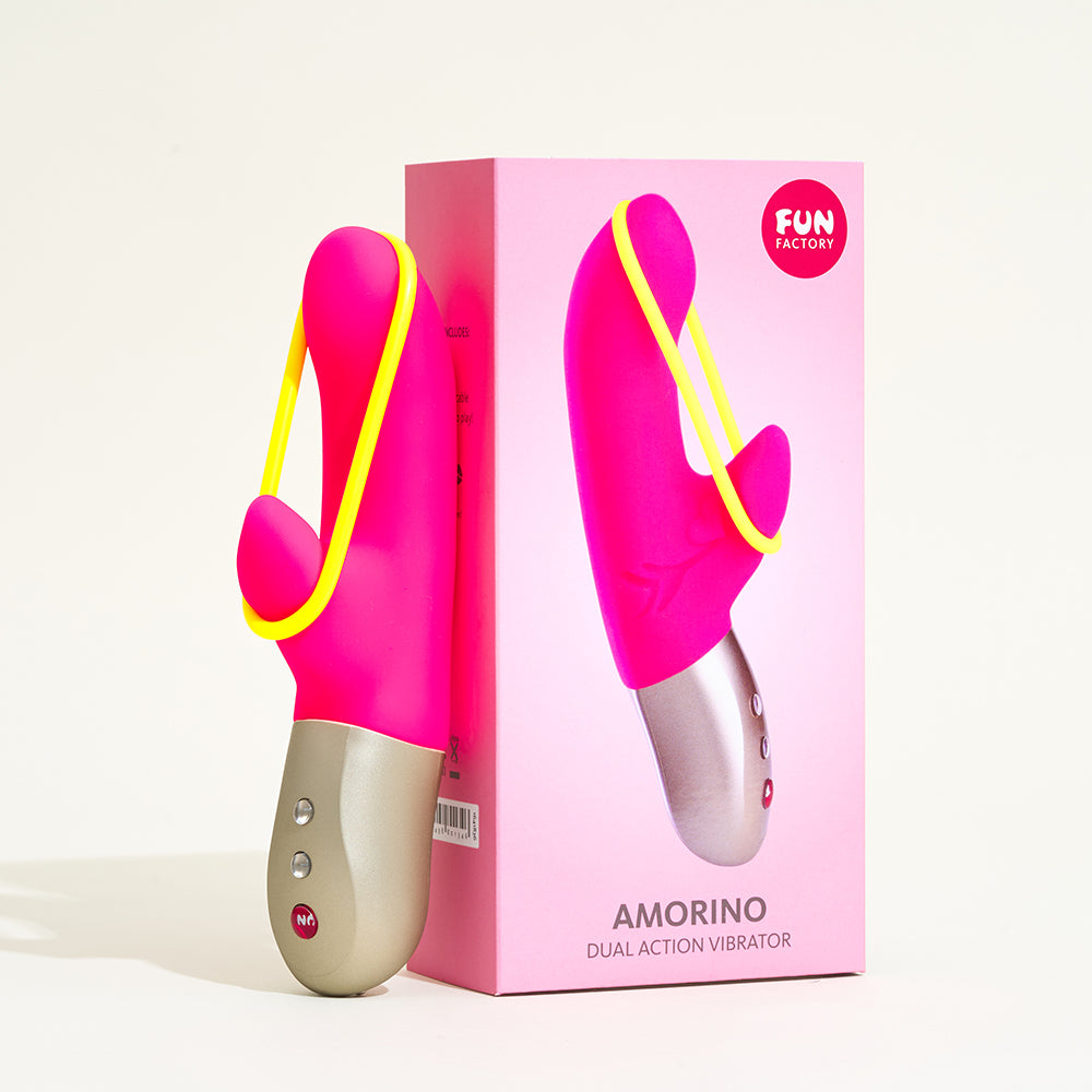 Vibro avec élastique stimulant Amorino - Rose