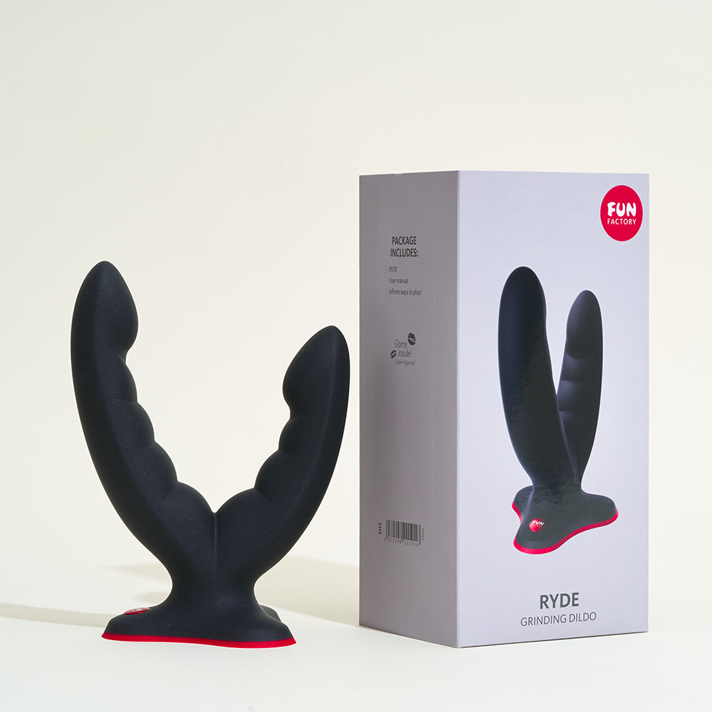Ryde double dildo Fun Factory - Noir