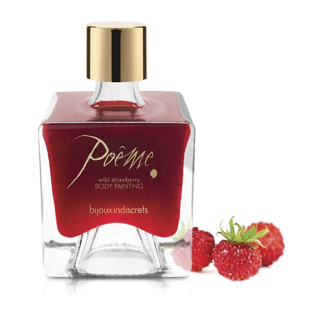 Peinture de corps Poème de Bijoux Indiscrets - Fraise