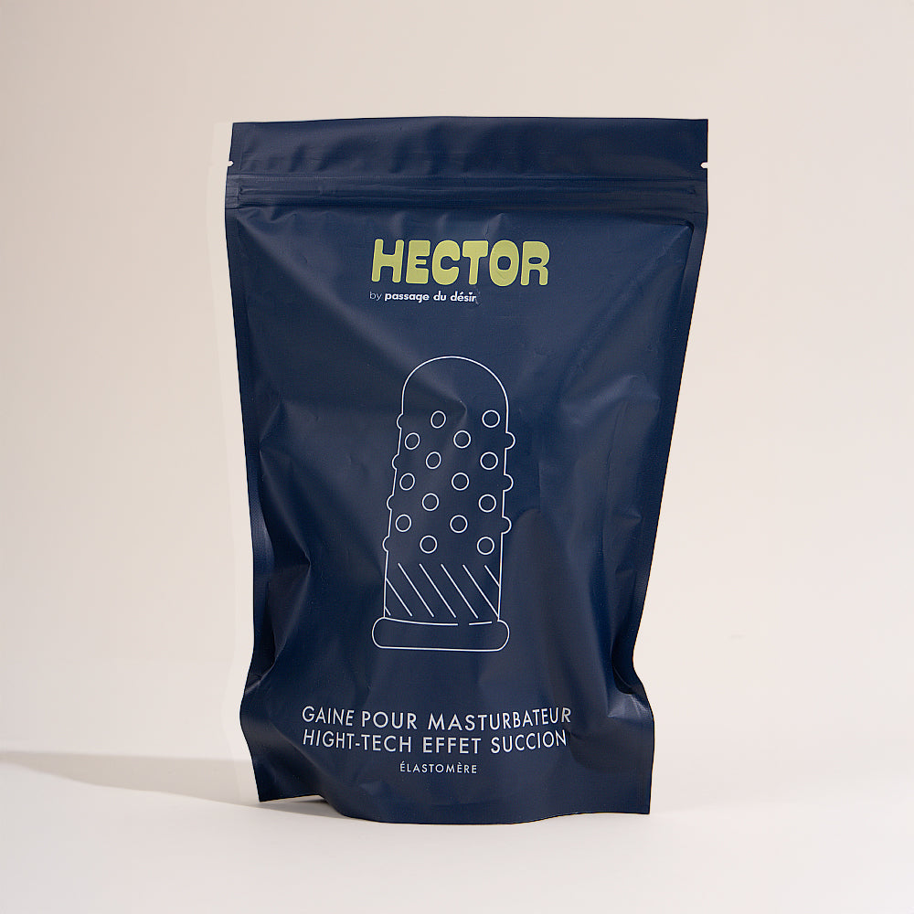 Gaine pour masturbateur high tech effet succion Hector