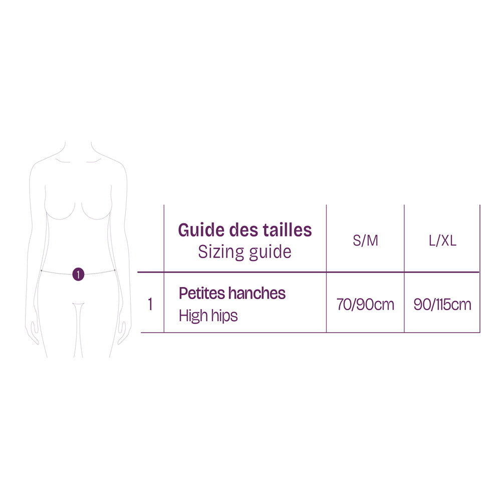 String ouvert à dentelle Lilou