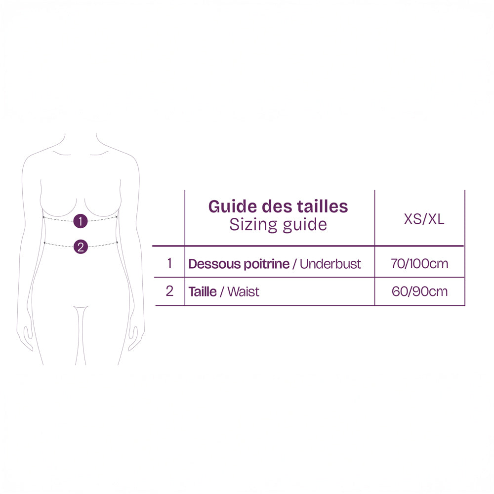 Harnais de buste ouvert Diane