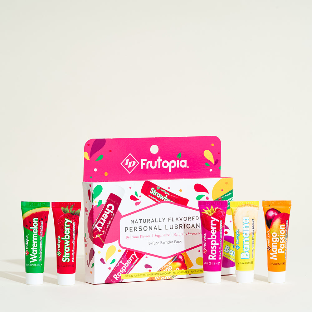 Pack 5 lubrifiants comestibles ID Frutopia