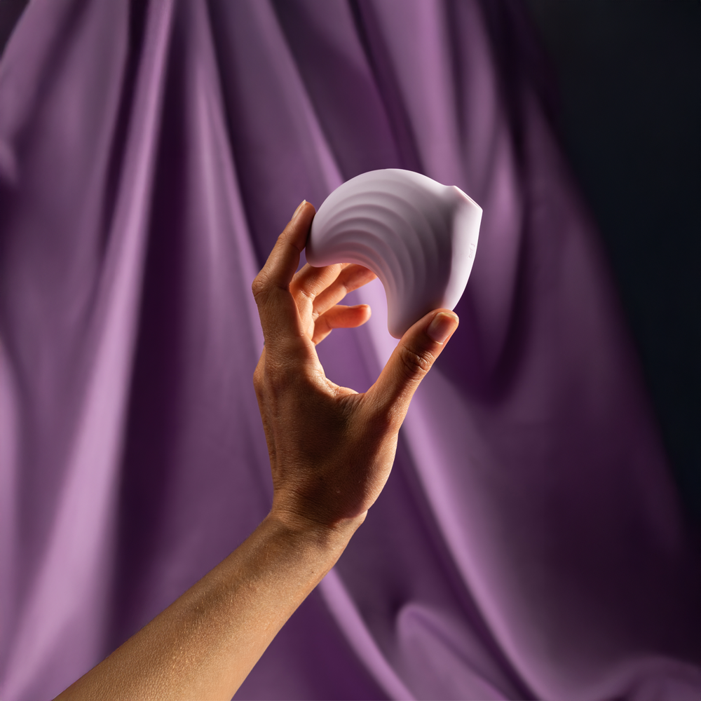 Moon stimulateur 2-en-1 de Hyyo - Lilas
