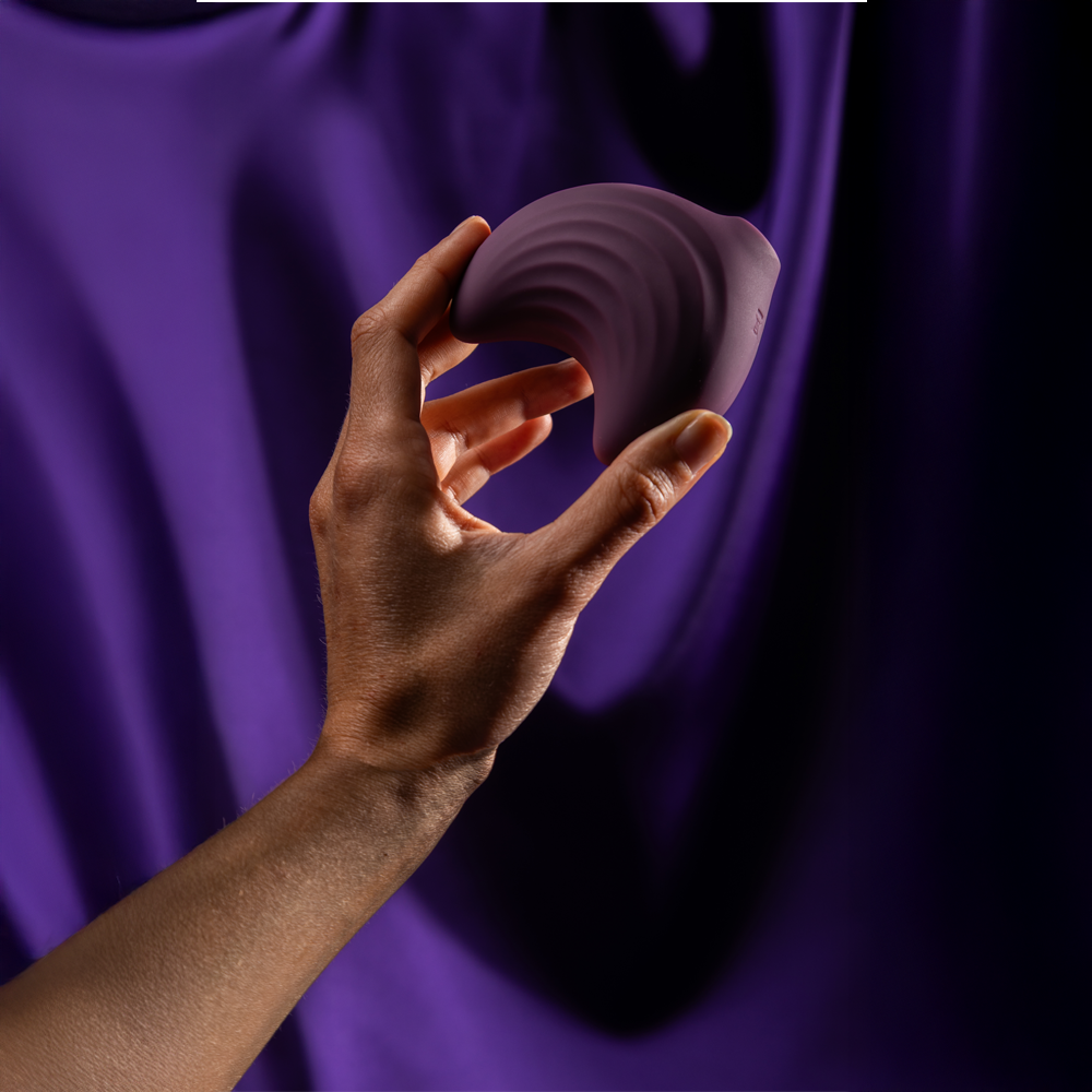 Moon stimulateur 2-en-1 de Hyyo - Violet