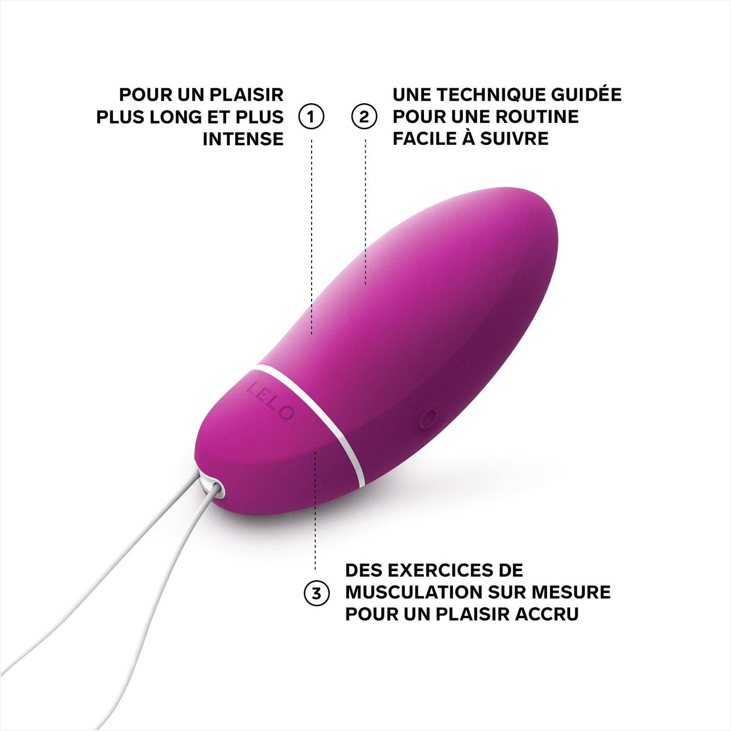 Boule de geisha Luna Smart Bead de Lelo - Lelo Smart Bead
