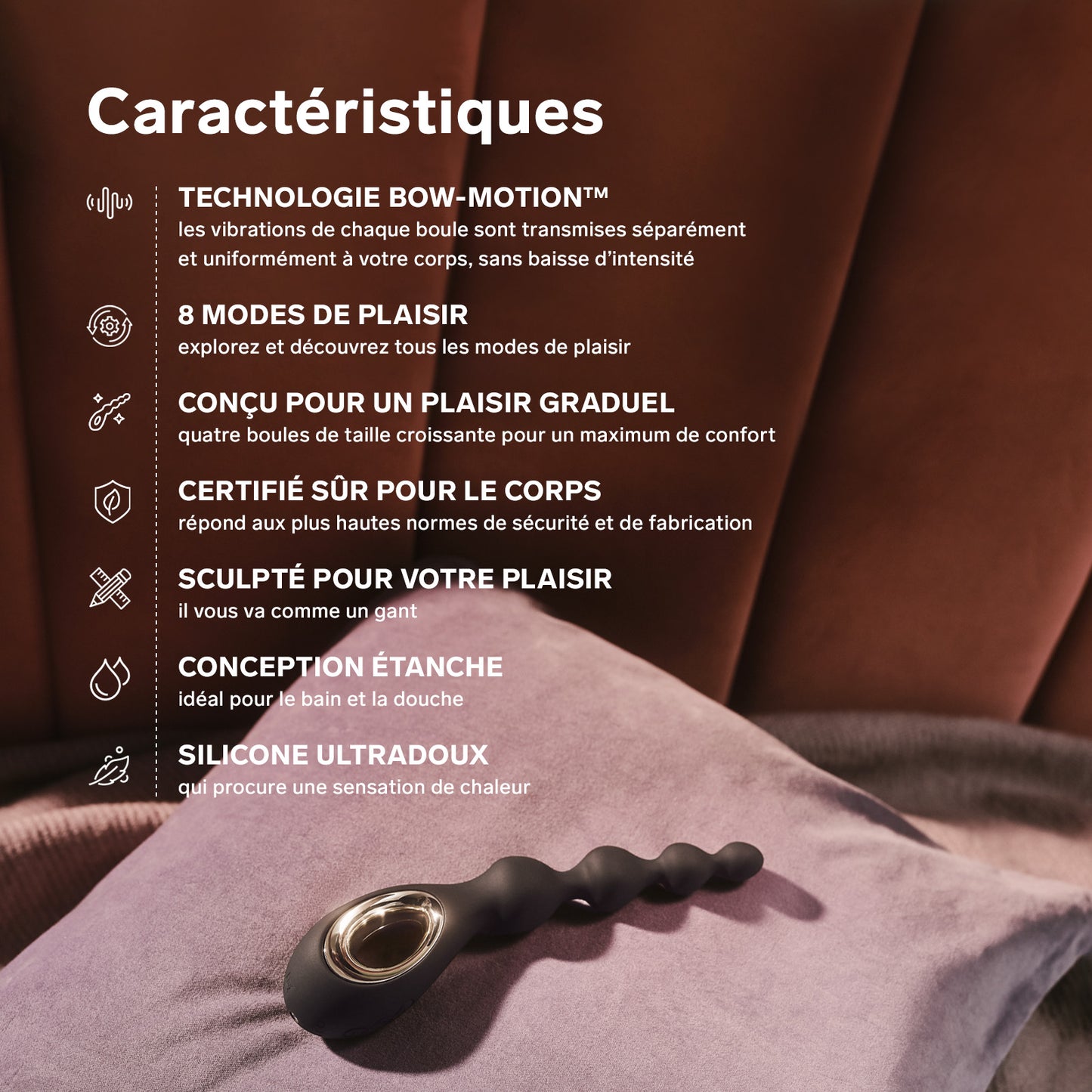 Soraya Beads de Lelo - Violet