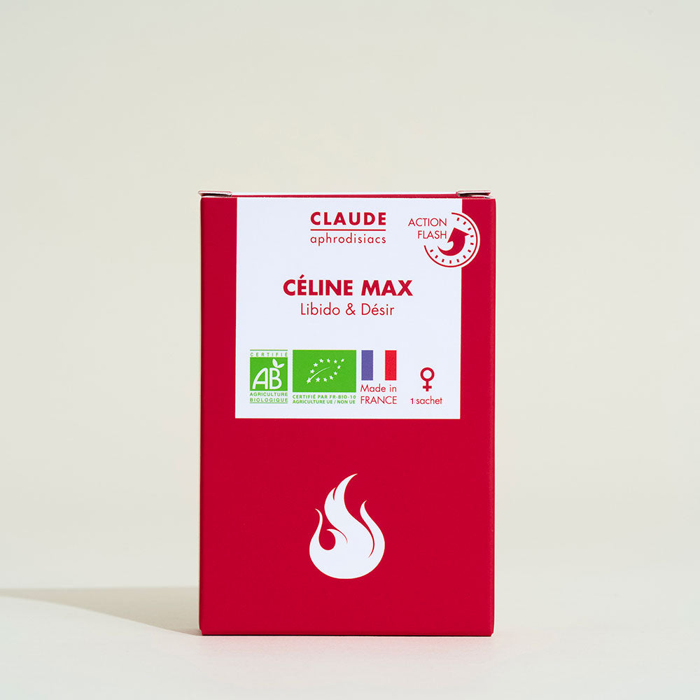 Stimulant féminin 100% bio Céline Max flash - 1 sachet