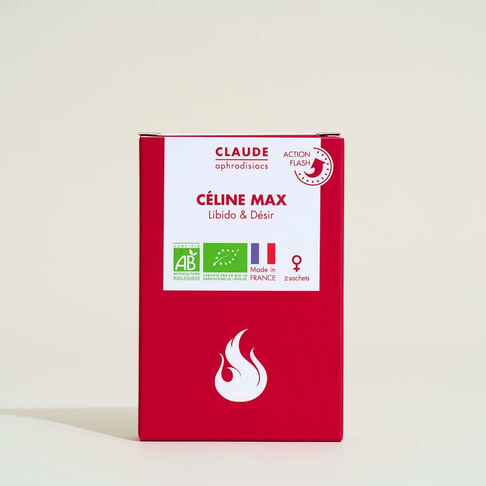 Stimulant féminin 100% bio Céline Max flash - 2 sachets