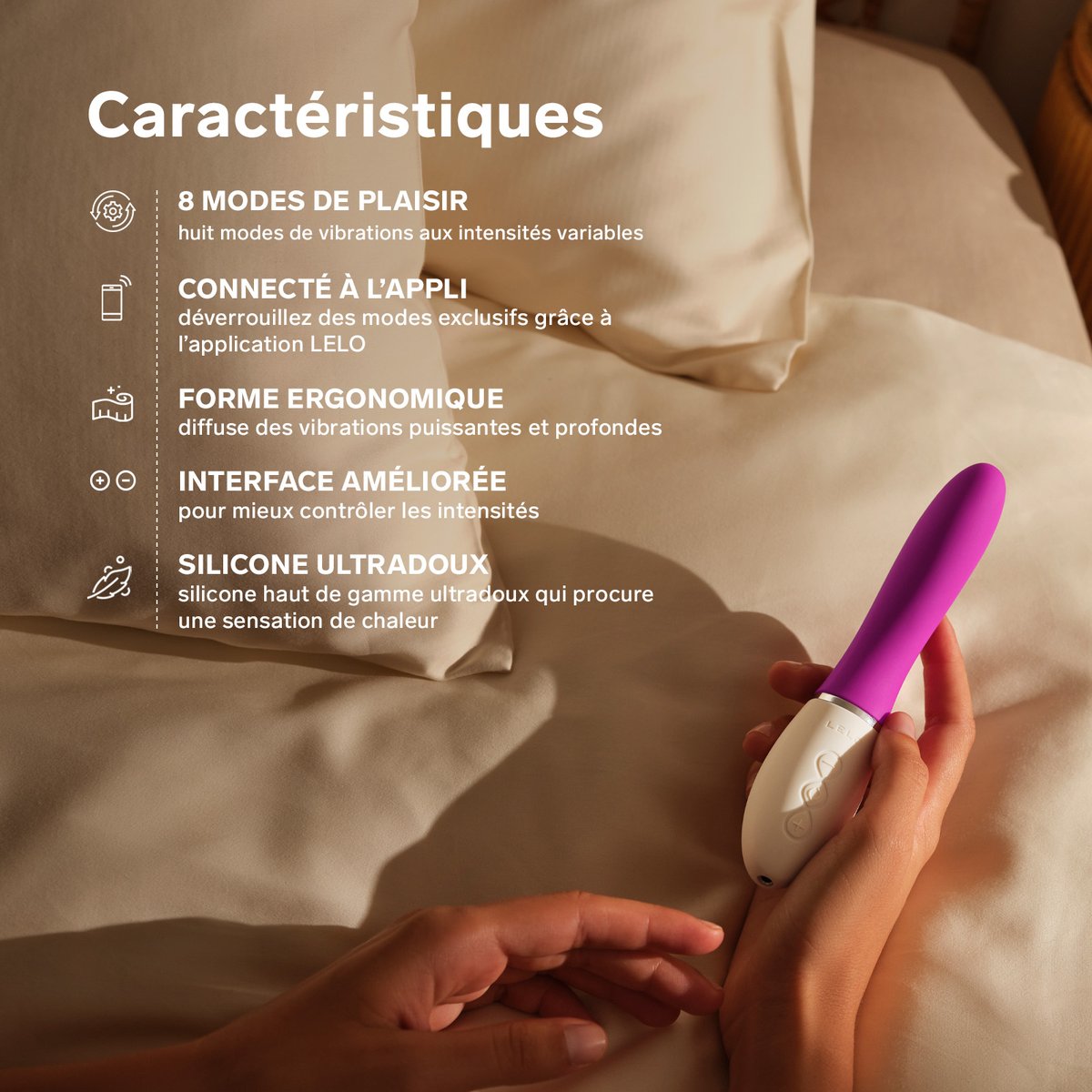 Vibro point G connecté Liv 3 de Lelo