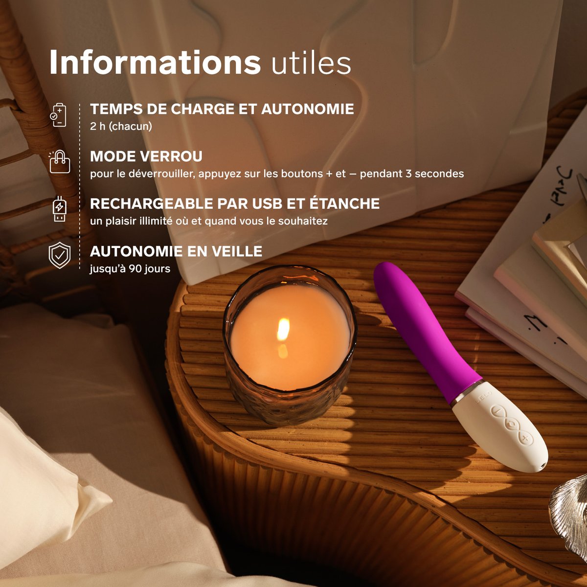 Vibro point G connecté Liv 3 de Lelo