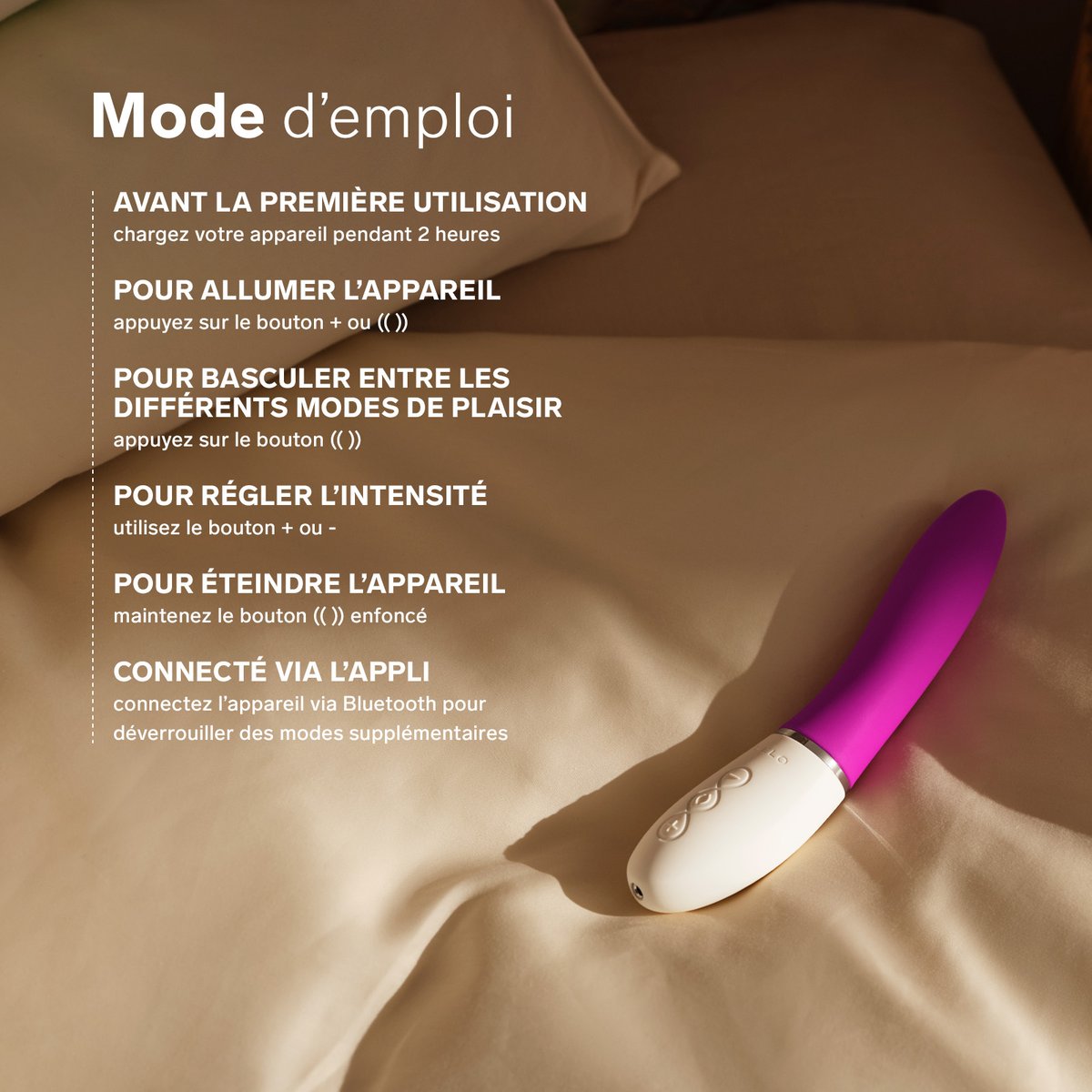 Vibro point G connecté Liv 3 de Lelo