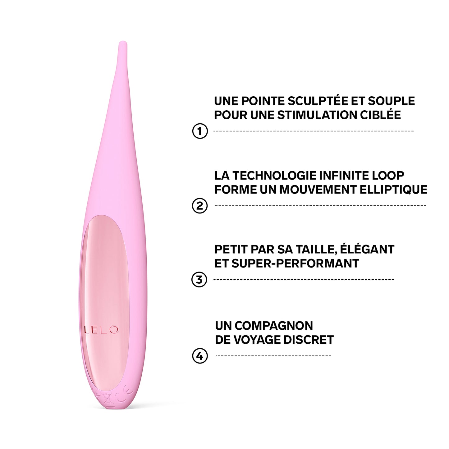 Dot Travel de Lelo - Rose