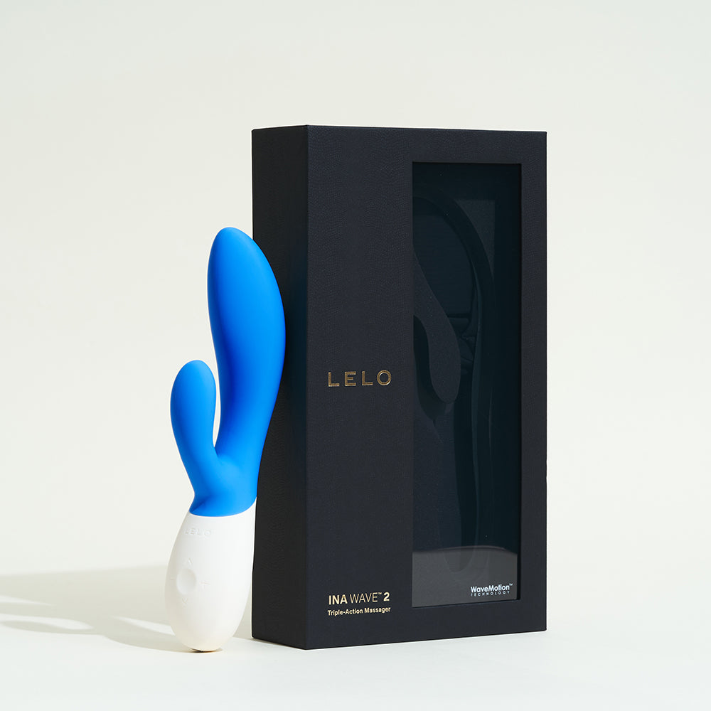 Rabbit Ina Wave 2 de Lelo - Bleu