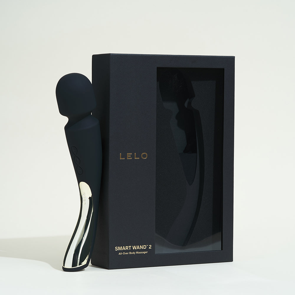 Vibromasseur Smart Wand 2 Medium de Lelo - Noir