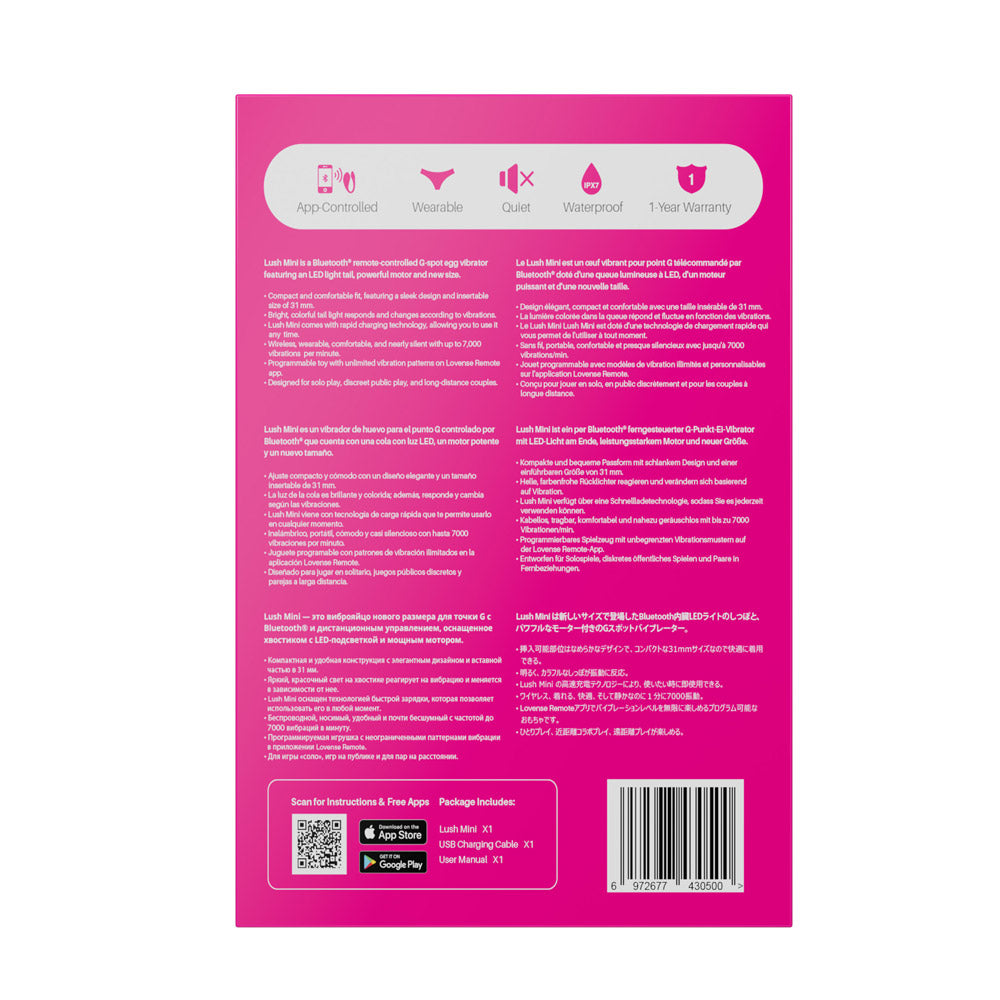 Lush Mini de Lovense - Lush Mini