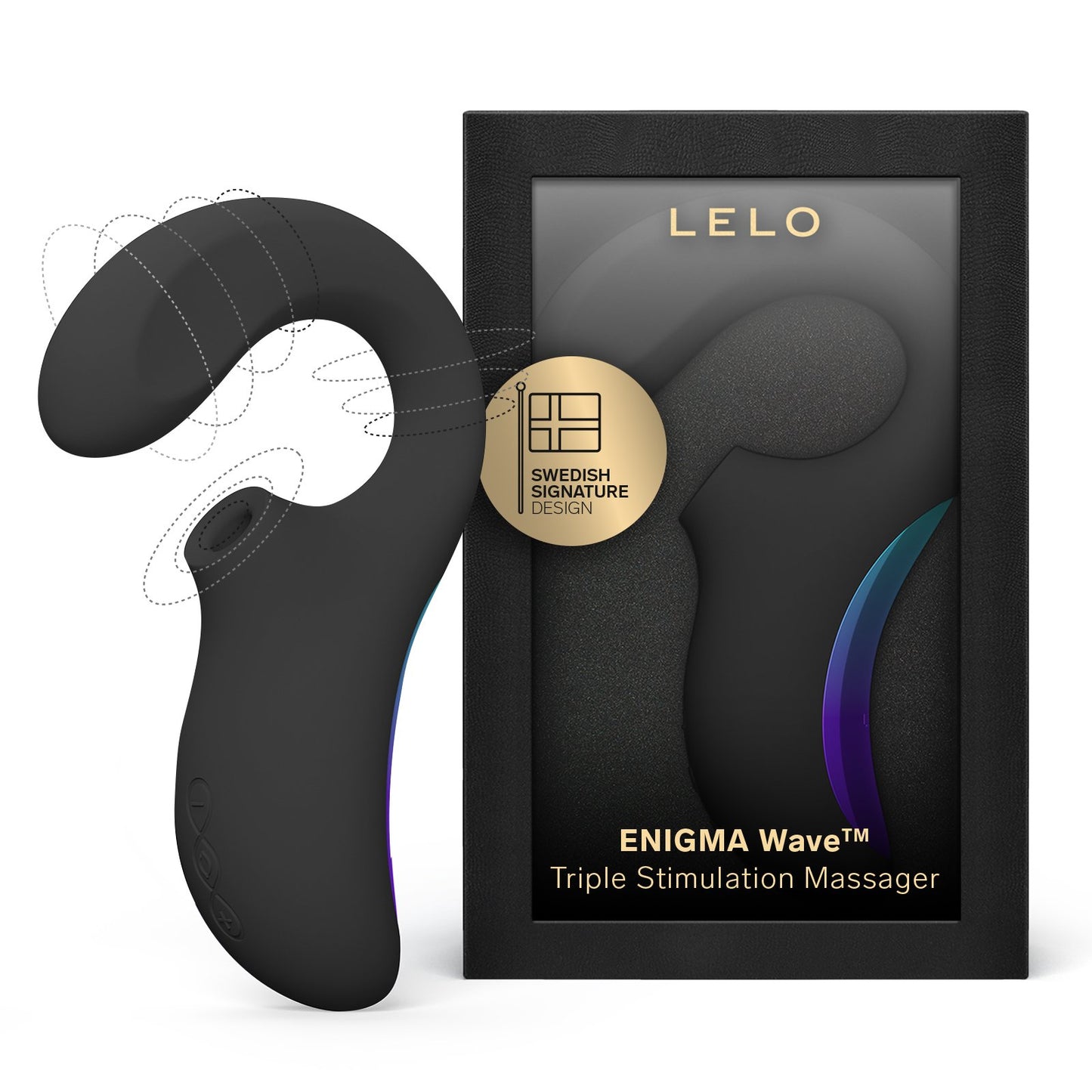 Stimulateur sonique Enigma Wave - Noir