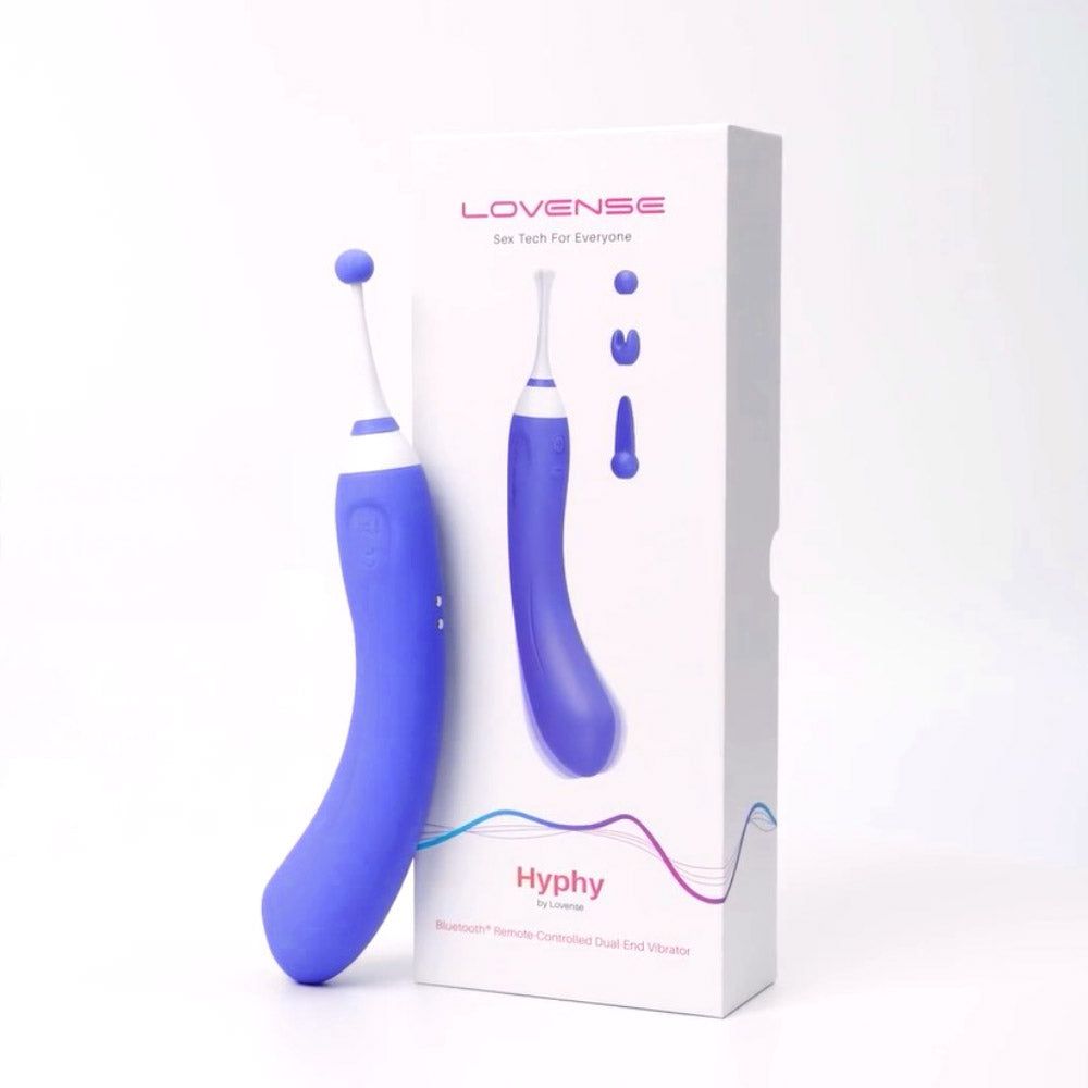 Vibromasseur connecté double extrémité Hyphy Lovense