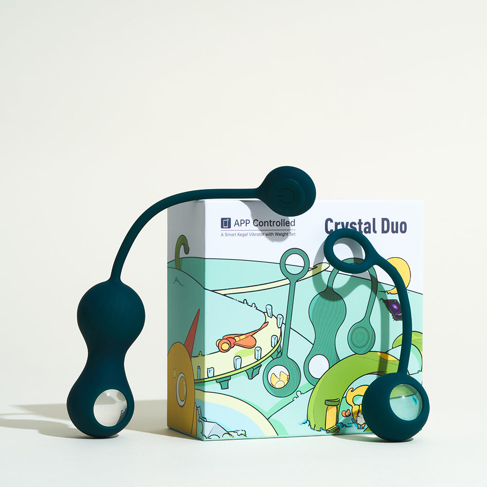 Boules de Geisha connectées Crystal Duo