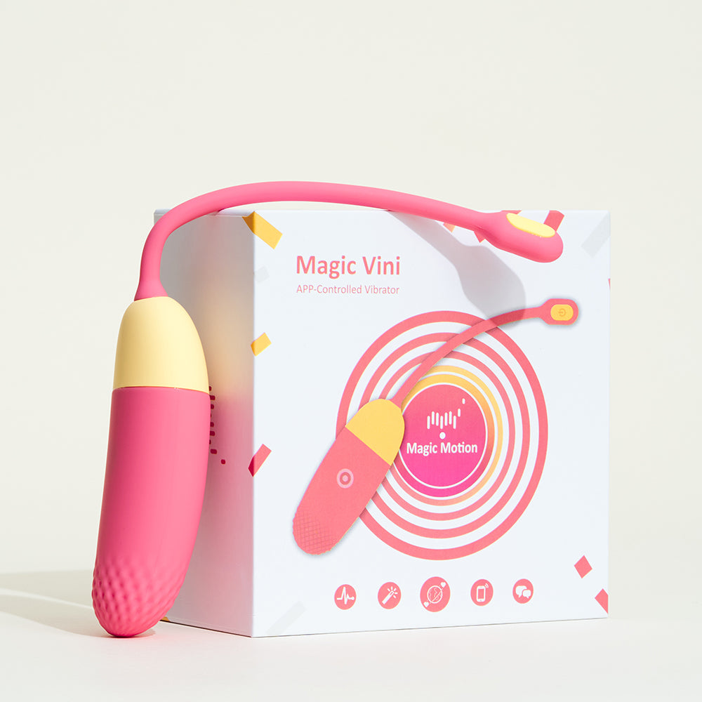 Oeuf vibrant connecté Magic Vini - Orange