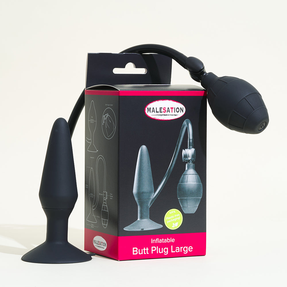 Plug anal large Inflatable de Malesation