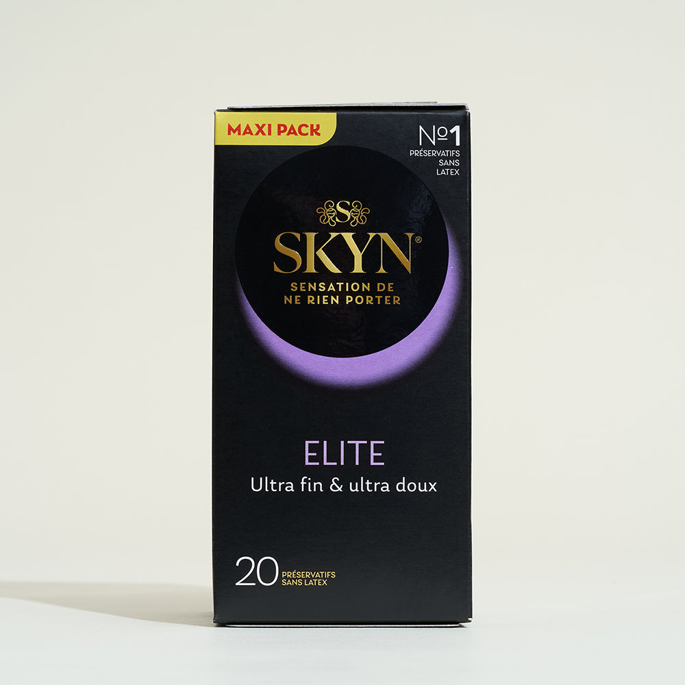 Préservatifs sans latex ultra fins Skyn Elite - Boîte de 20