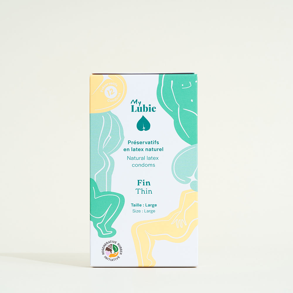 Préservatifs ultra fins et naturels My Lubie - Large